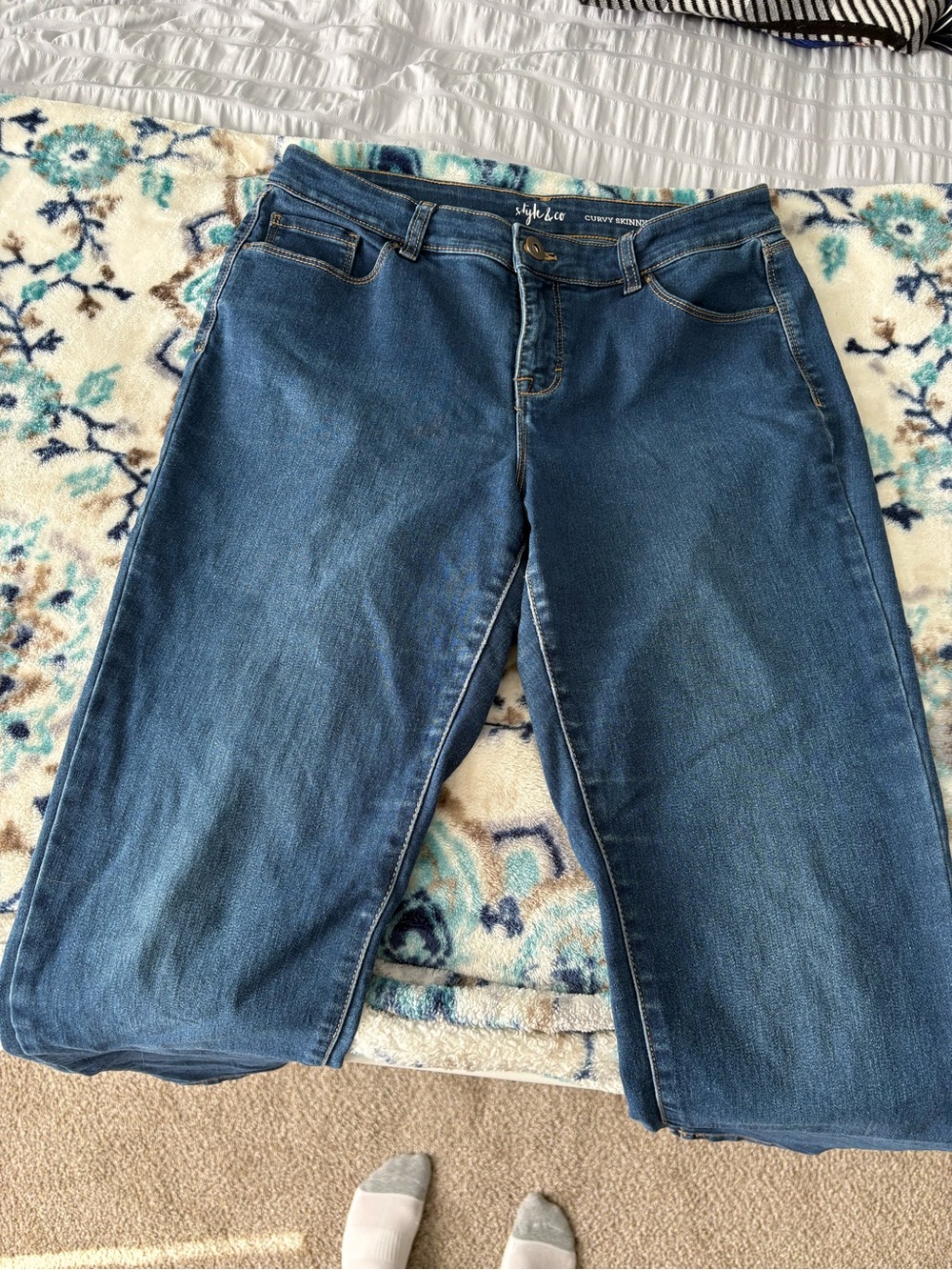 Style & Co. Women's Dark Blue skinny Leg Jeans